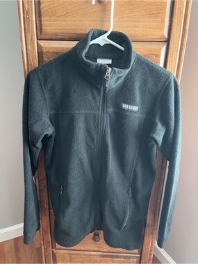Columbia Kids Black Full-Zip Fleece Jacket